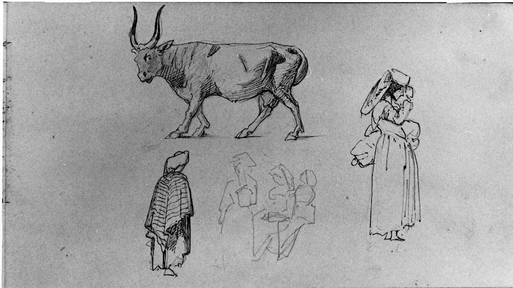 taccuino di disegni by Joris Pio (sec. XIX)